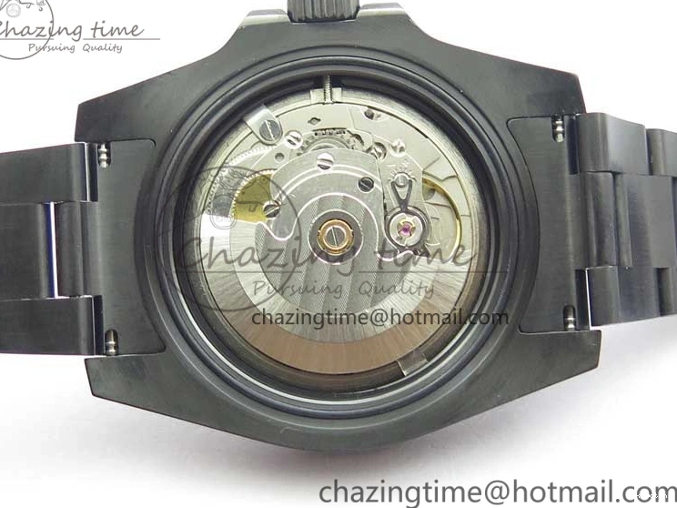 PVD 1:1 Noob Bracelet V10.5 Black PVD RED on SINGLE Dial Edition Submariner A2836 BLAKEN Best 0220